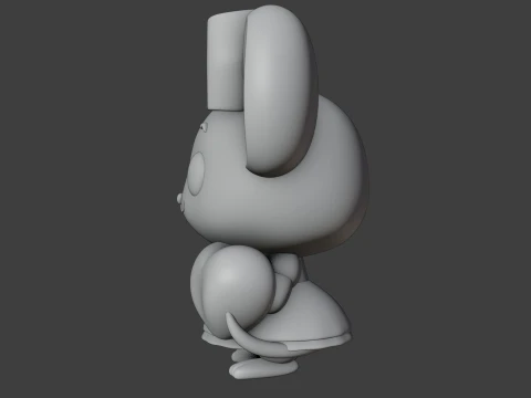 Mouse valentine 3D Print Model