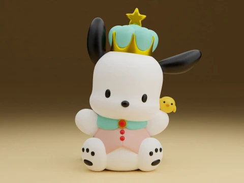 Pochacco sanrio Modello di stampa 3D