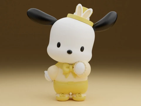 Pochacco sanrio 3D Print Model