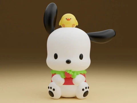 Pochacco sanrio 3D printmodel