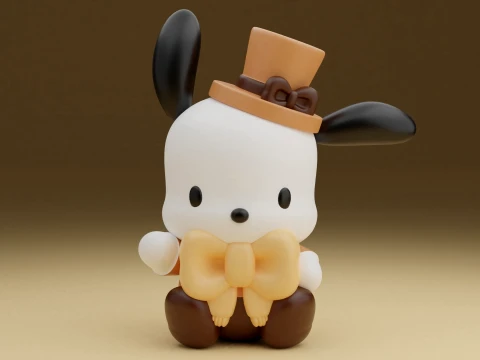 Pochacco sanrio 3D Print Model