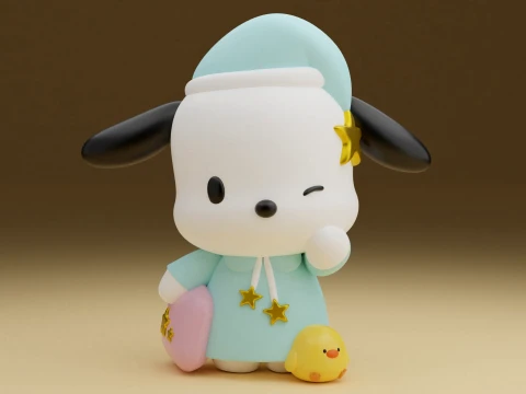 Pochacco sanrio 3D Print Model