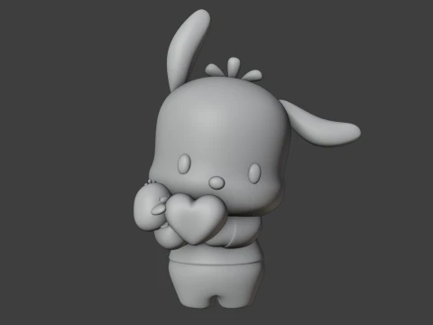 Pochacco sanrio valentine 3D Print Model