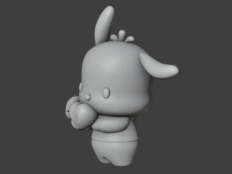 Pochacco sanrio valentine 3D Print Model