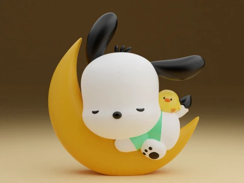 Pochacco sanrio 3D Baskı Modeli