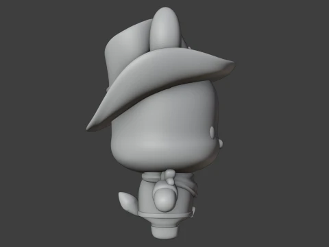 Pochacco sanrio cowboy 3D Print Model