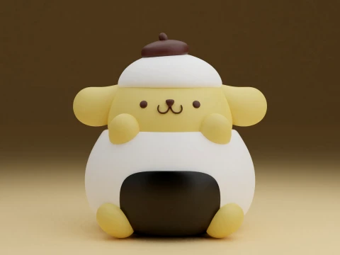 Pompompurin Sanrio Model do druku 3D