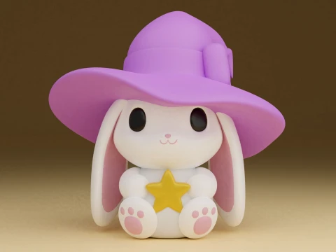할로윈 토끼 3D 프린트 모델