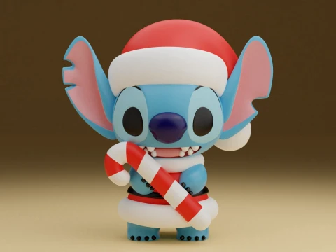 Costurar natal Modelo de Impressão 3D