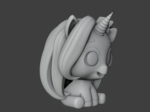 Unicorn 3D Print Model