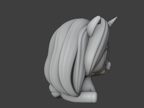 Unicorn 3D Print Model
