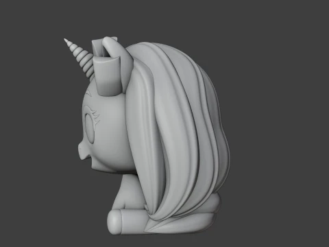 Unicorn 3D Print Model
