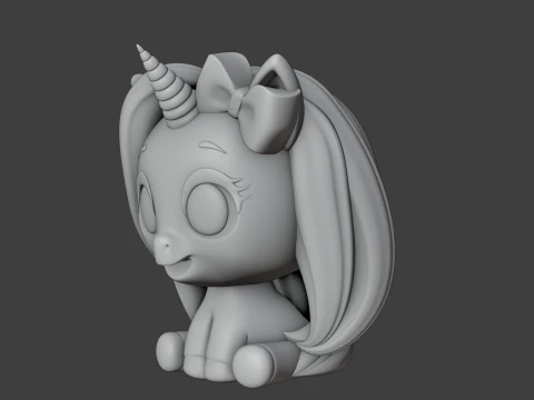 Unicorn 3D Print Model