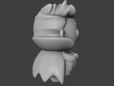 Vampire 3D Print Model