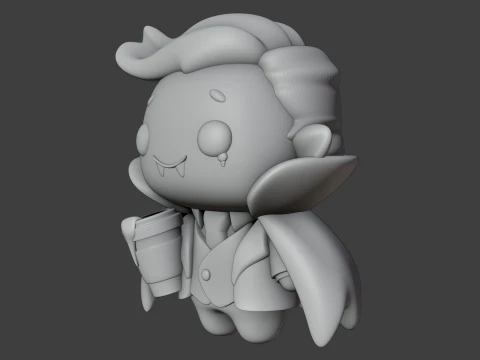 Vampire 3D Print Model