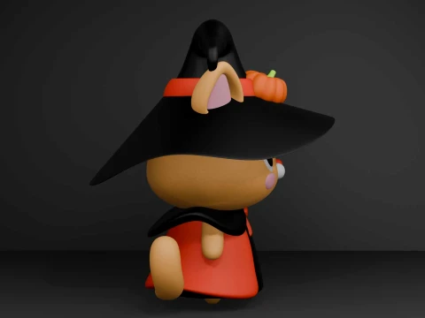 Halloween cat 3D Print Model