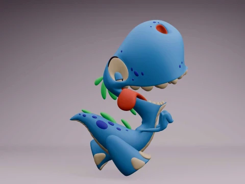 Dino 3D Print Model