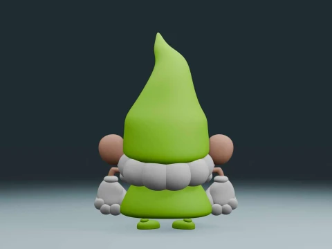 Gnome 3D Print Model