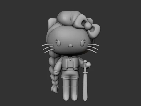 Hello kitty sanrio 3D Print Model