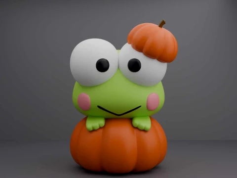 Keroppi sanrio helloween Modello di stampa 3D