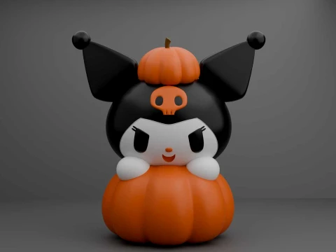 Kuromi sanrio halloween 3D Print Model