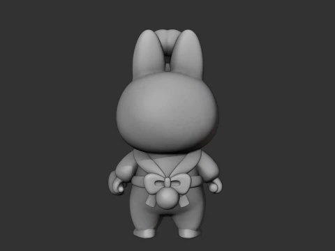 Chef labubu 3D Print Model