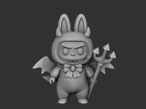Labubu halloween Modello di stampa 3D