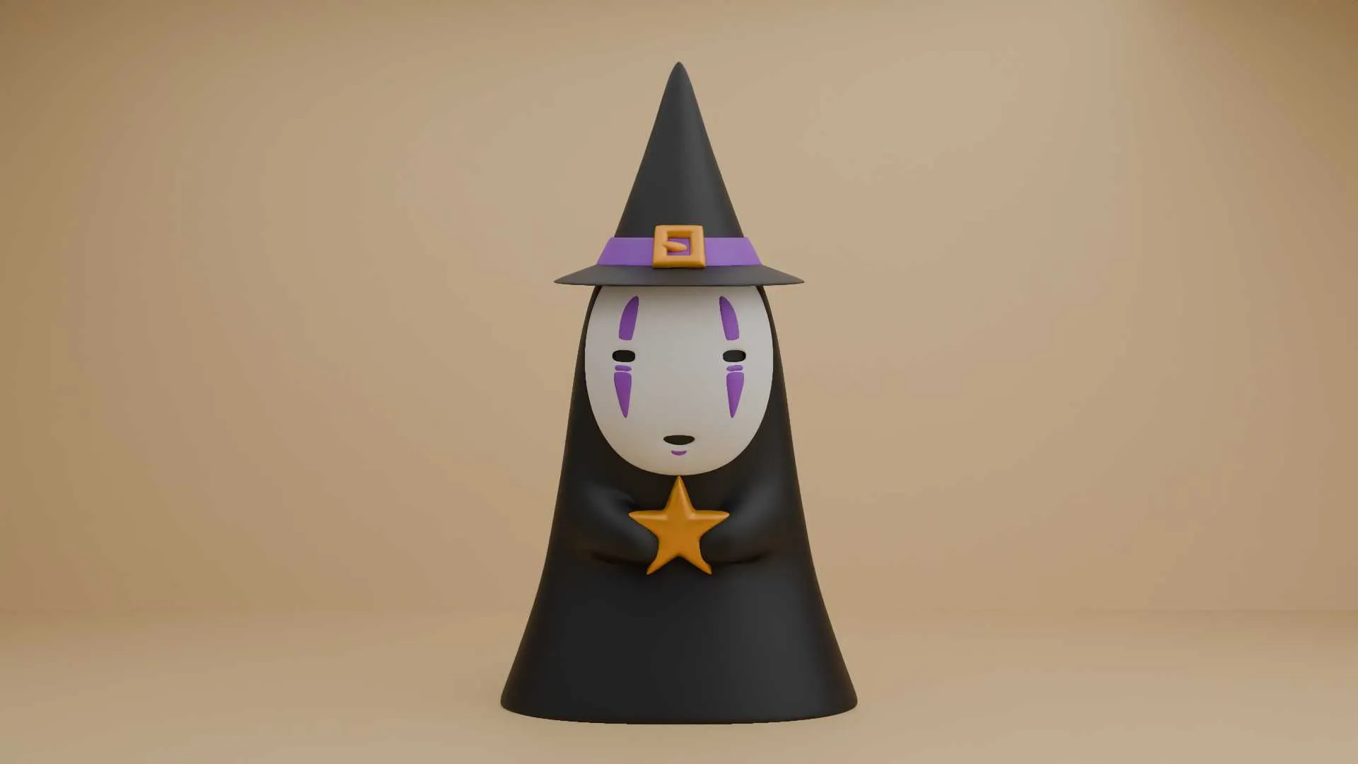 Noface 3D Print Model .c4d .max .obj .3ds .fbx .stl .blend 