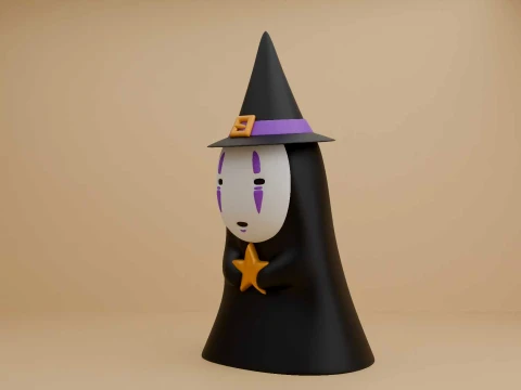 Noface 3D Print Model