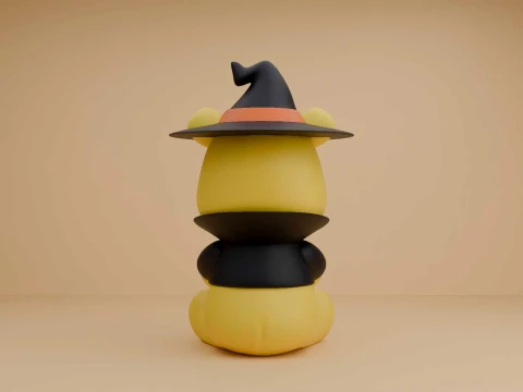 Winnie the pooh halloween 3D Print Model