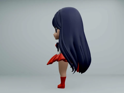 Sailor mars 3D Print Model