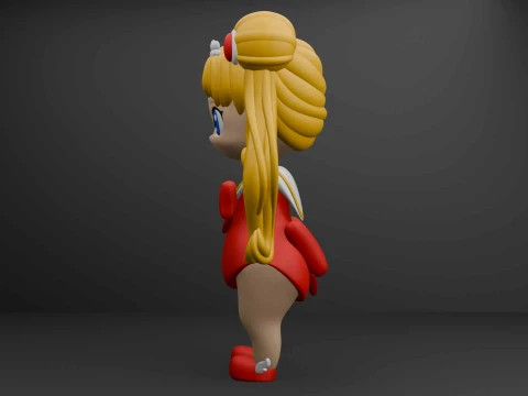 Sailor moon 3D Print Model