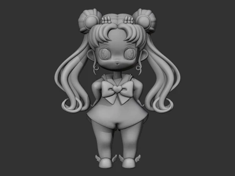 Sailor moon 3D Print Model