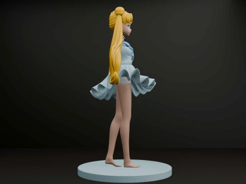 Sailor moon 3D Print Model