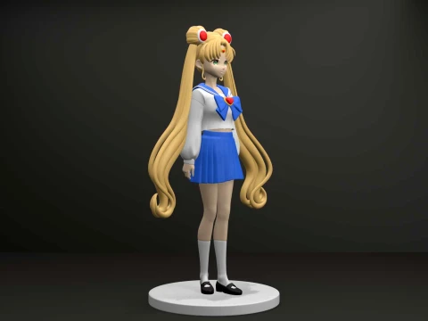 Sailor moon 3D Print Model