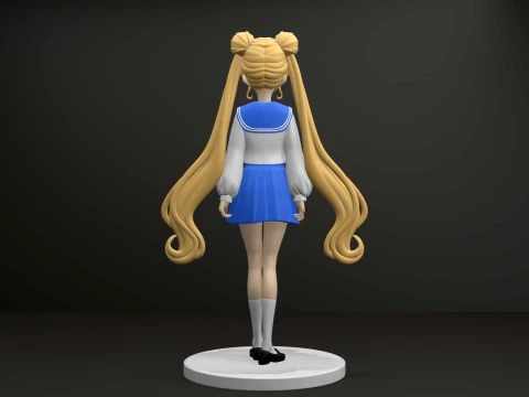 Sailor moon 3D Print Model