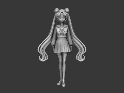 Sailor moon 3D Print Model