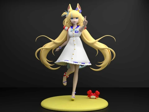 Sameko saba 3D Print Model