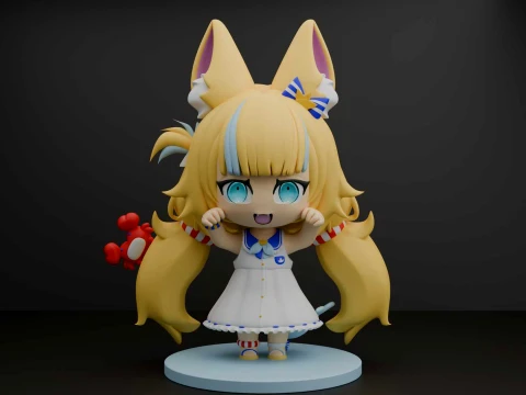 Sameko saba 3D Print Model