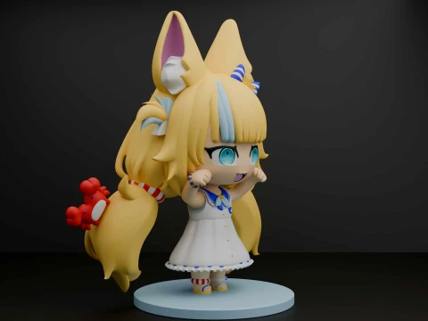 Sameko saba 3D Print Model