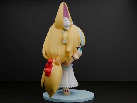 Sameko saba 3D Print Model