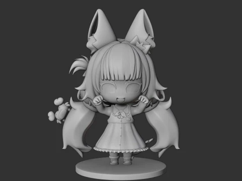 Sameko saba 3D Print Model