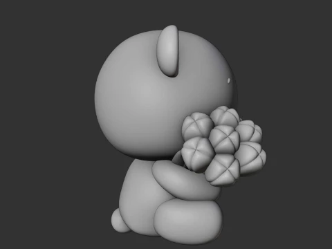 Bear 3D Print Model