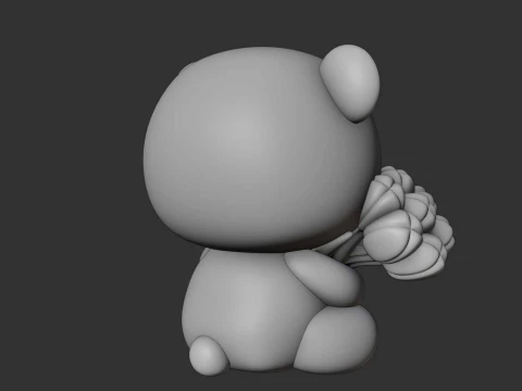 Bear 3D Print Model