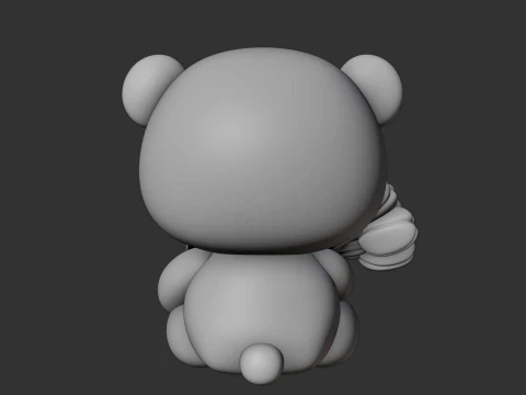 Bear 3D Print Model