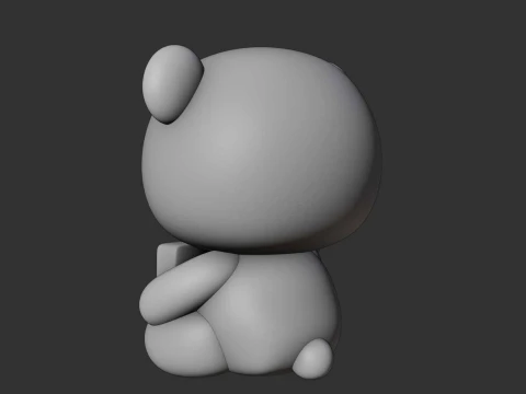 Bear 3D Print Model