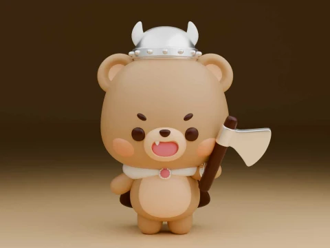 Bear 3D Druckmodell