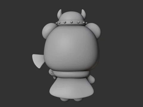 Bear 3D Print Model