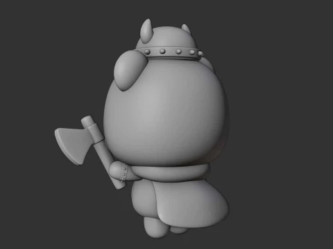 Bear 3D Print Model