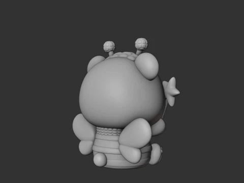 Bee bear 3D Print Model